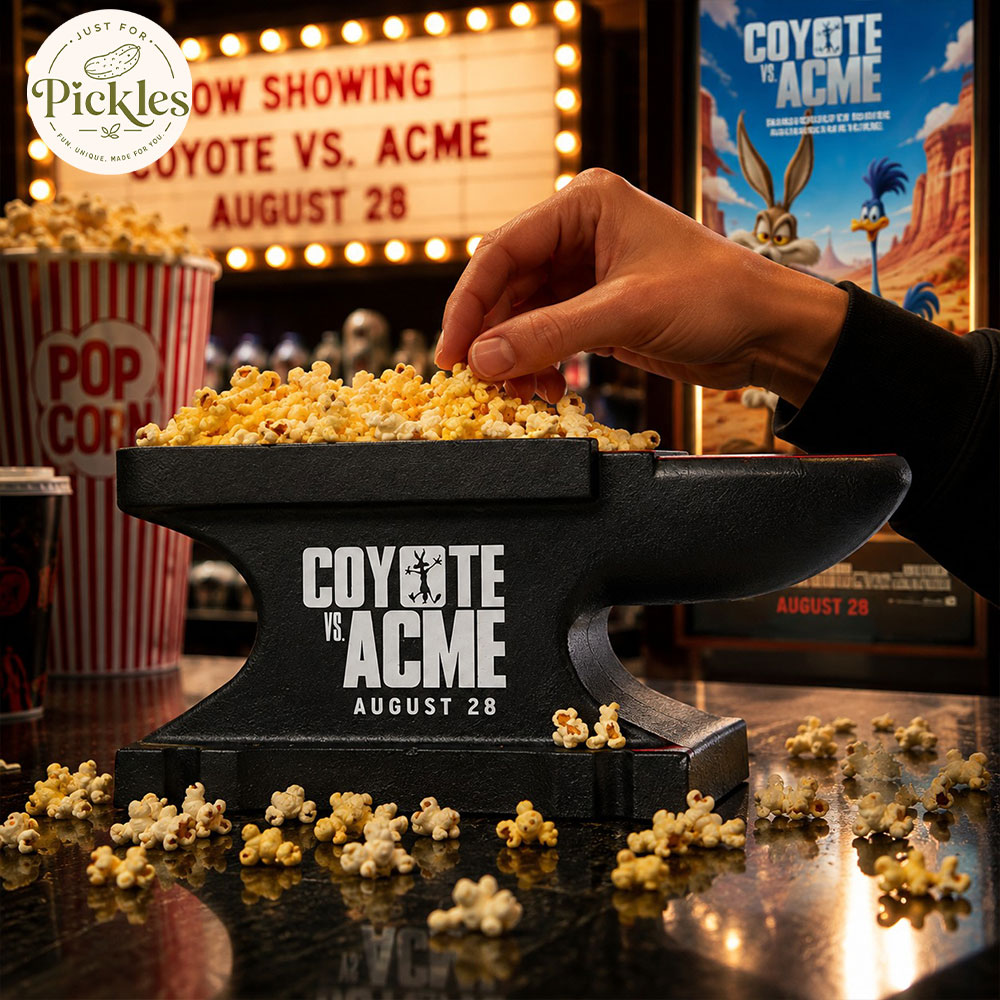 COYOTE-VS-ACME-Popcorn-Bucket-20262 COYOTE VS ACME 2026 Popcorn Bucket - Cartoon Movie Collectible – image 2 of 3