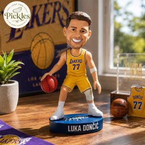 Luka Doncic Los Angeles Lakers #77 Collectible Bobblehead 8 Luka Doncic Los Angeles Lakers #77 Collectible Bobblehead