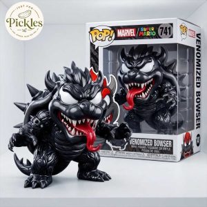 Marvel x Super Mario Collectible Venomized Bowser Figure