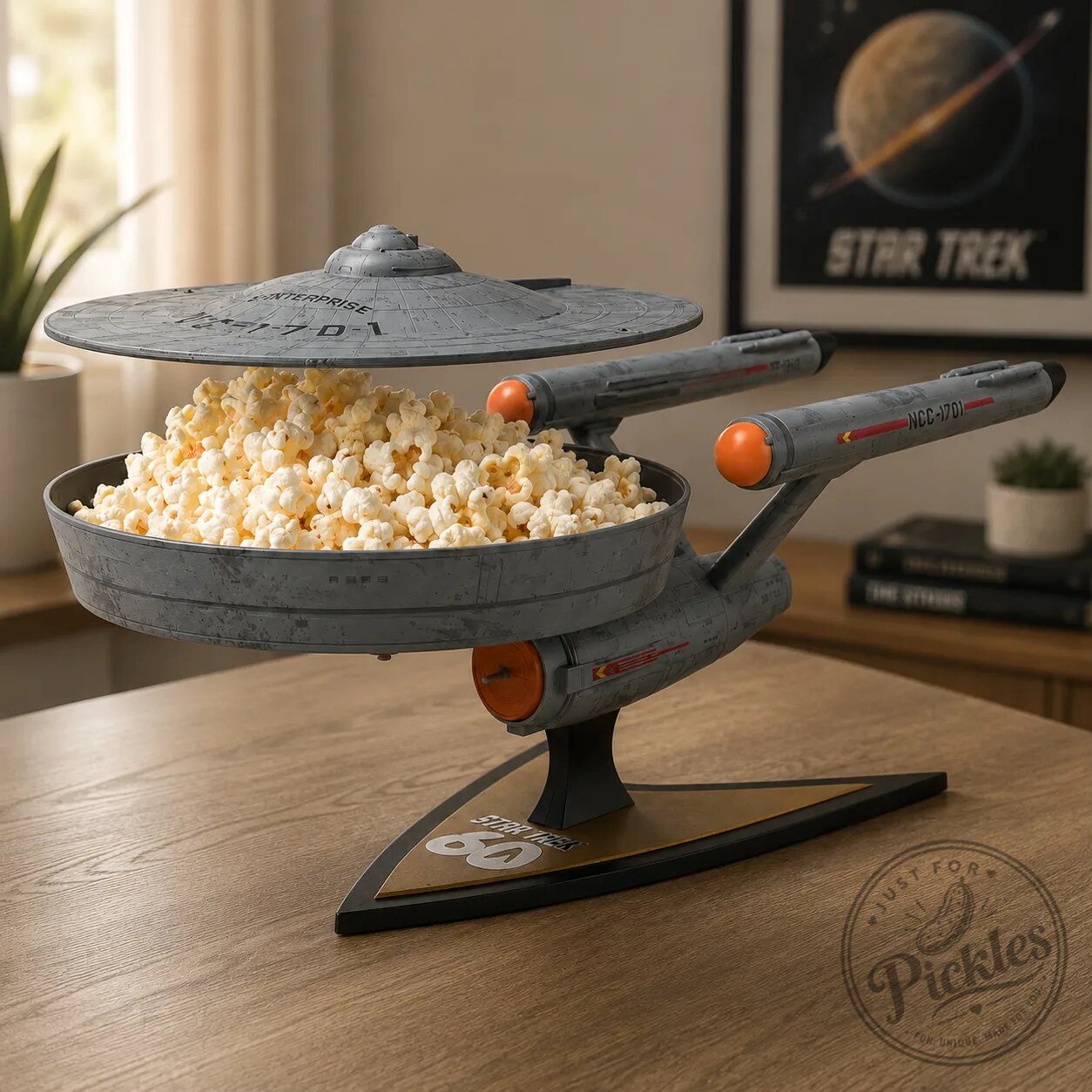 Star Trek 60th Anniversary U.S.S. Enterprise Popcorn Bucket