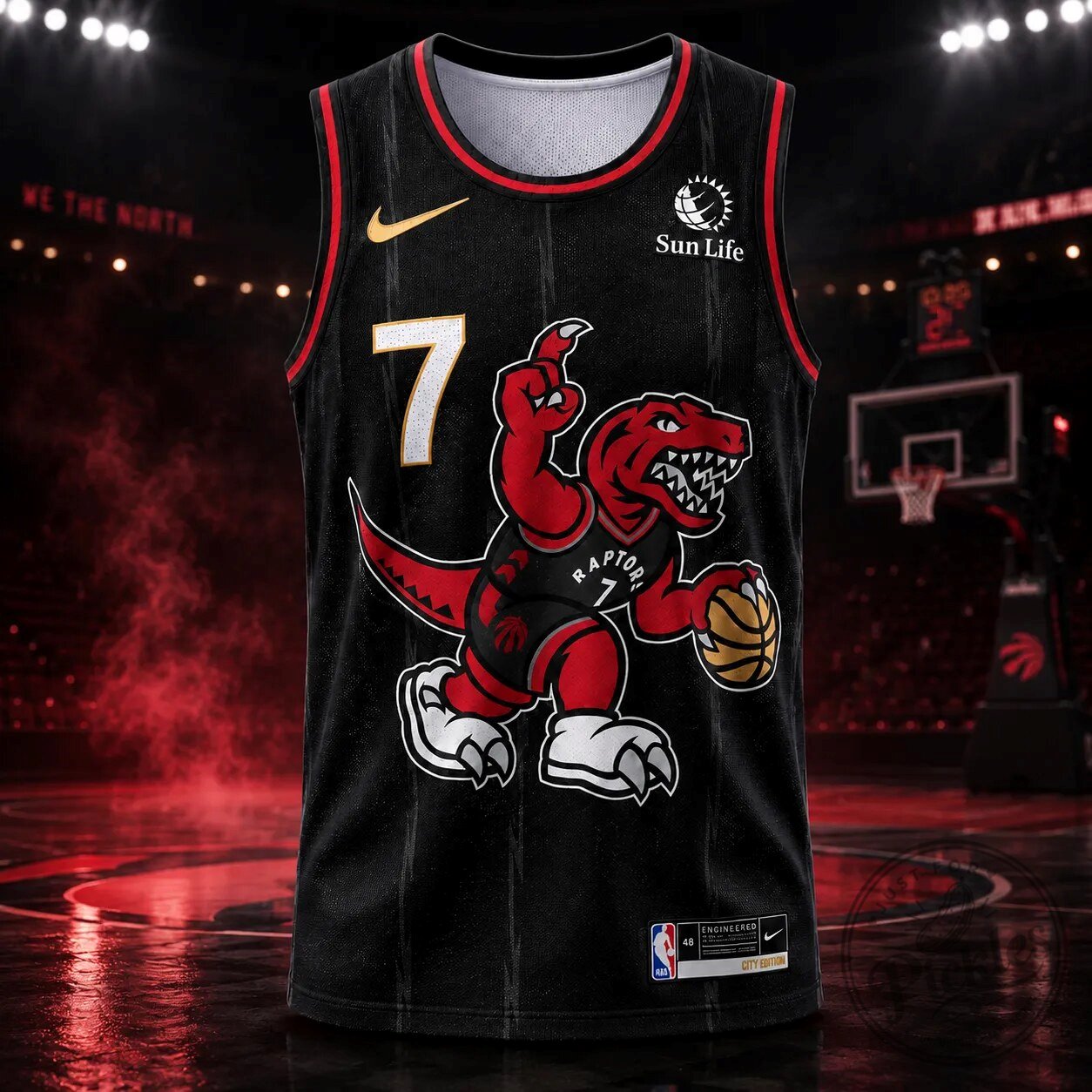Toronto Raptors #7 Kyle Lowry City Edition Jersey